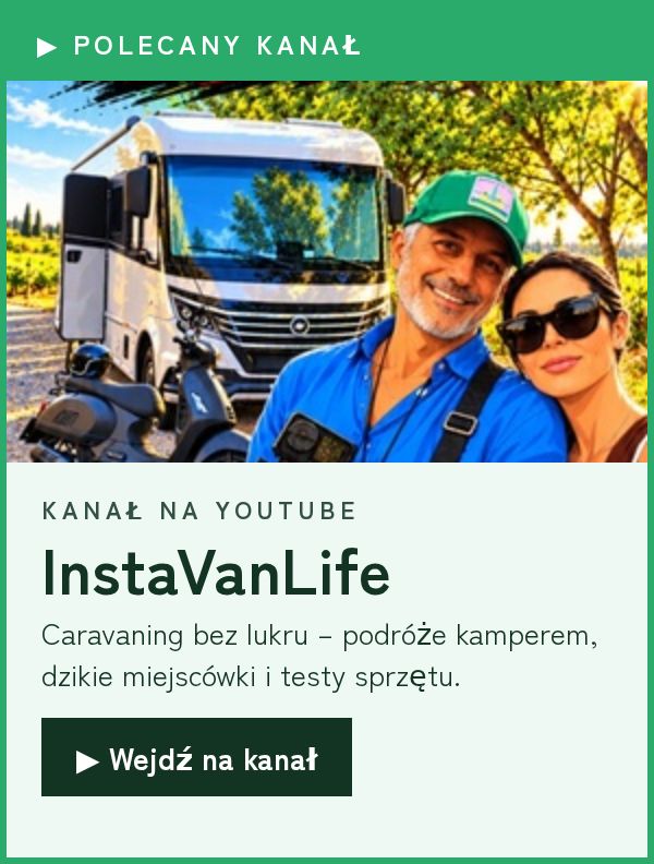 InstaVanLife – kanał o podróżach kamperem na YouTube